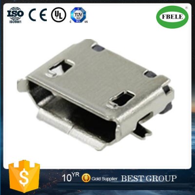 Novel Design Male SMT Connector for PCB Patch Type with Roll Edge